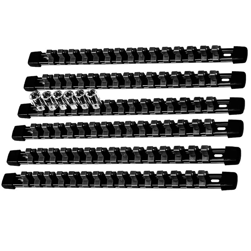 6-Piece Socket Organizer – 3/8 inch AMM TOOL Professional Tools